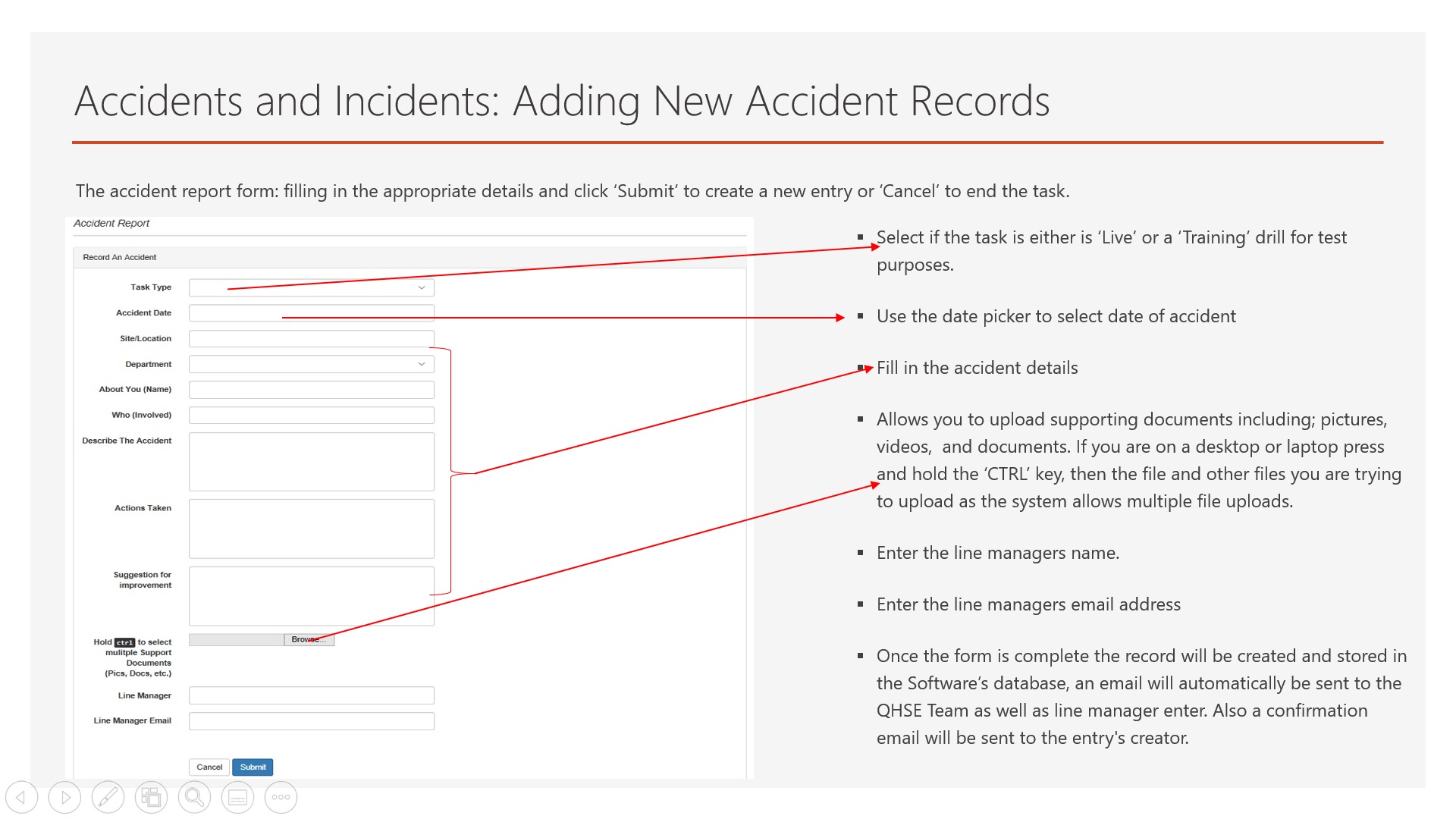 Accident Booking System